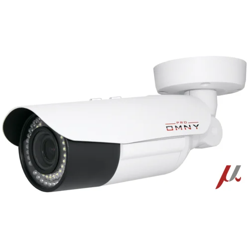 IP камера OMNY PRO M5L2A 2812 буллет 2Мп (1920×1080) 30к/с, 2.8-12мм мотор., F1.6, аудиовход/аудиовыход, 802.3af A/B, 12±1В DC, ИК до 50м